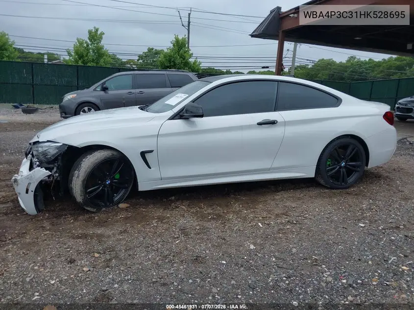 2017 BMW 440I xDrive VIN: WBA4P3C31HK528695 Lot: 45461931