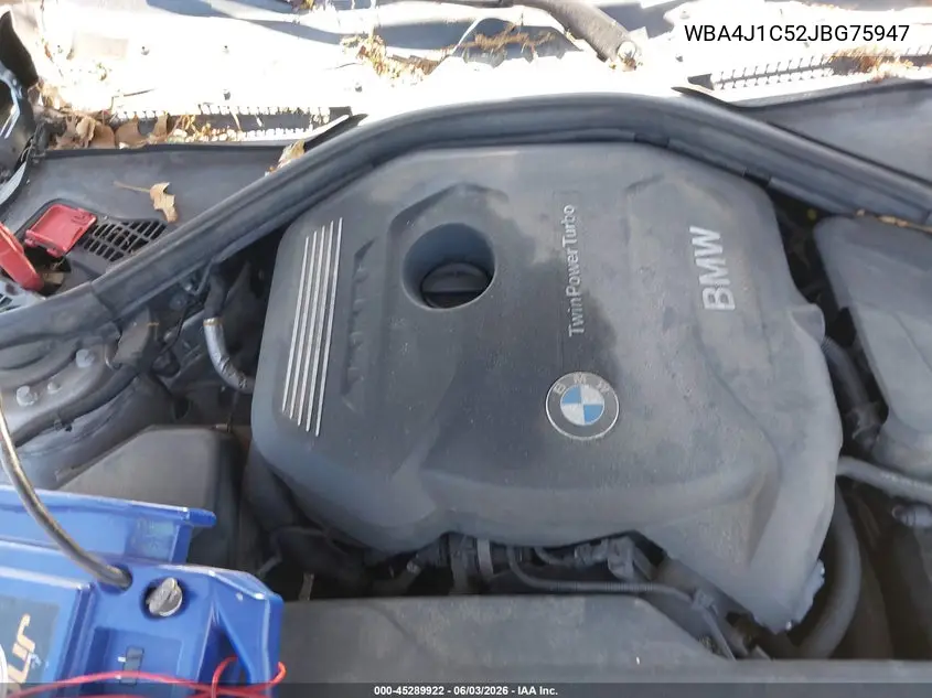 2018 BMW 430I Gran Coupe VIN: WBA4J1C52JBG75947 Lot: 45289922