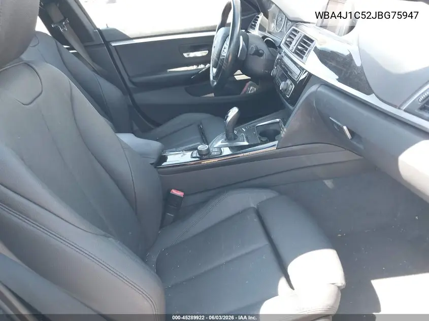 2018 BMW 430I Gran Coupe VIN: WBA4J1C52JBG75947 Lot: 45289922