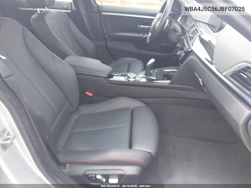 2018 BMW 440I Gran Coupe VIN: WBA4J5C56JBF07025 Lot: 45345218