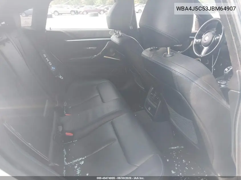 2018 BMW 440I Gran Coupe VIN: WBA4J5C53JBM64907 Lot: 45474805