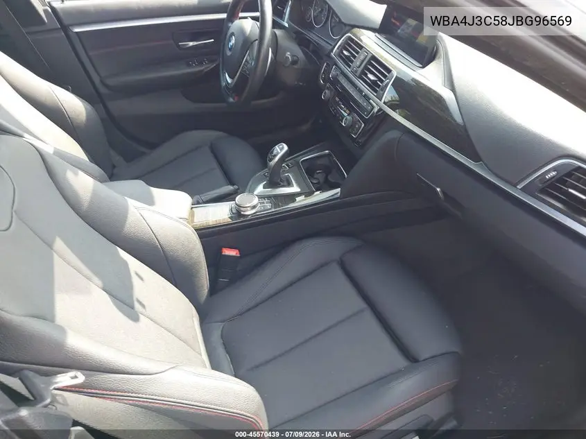 2018 BMW 430I Gran Coupe xDrive VIN: WBA4J3C58JBG96569 Lot: 45570439