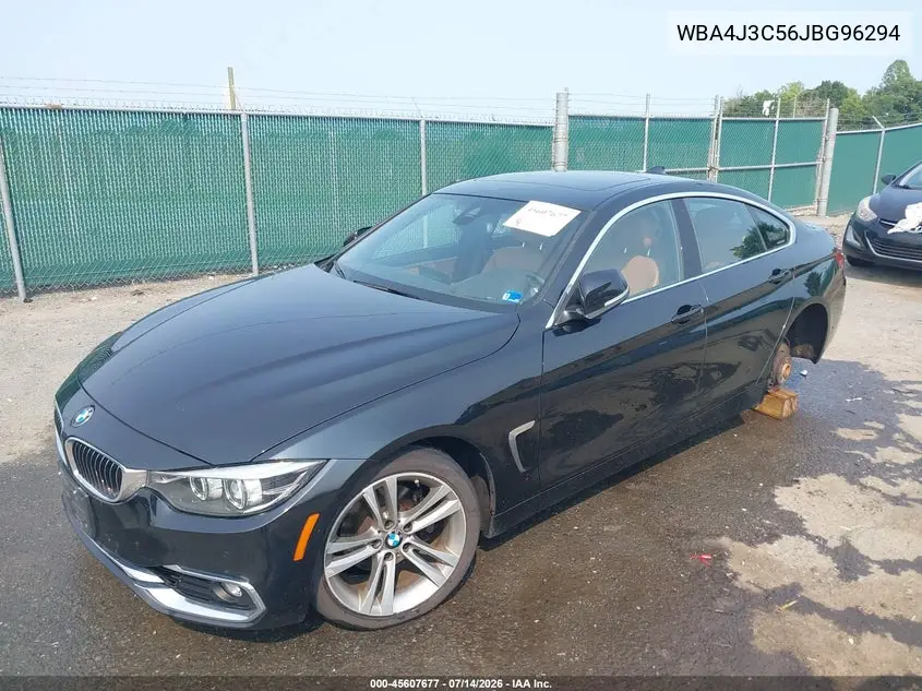 2018 BMW 430I Gran Coupe xDrive VIN: WBA4J3C56JBG96294 Lot: 45607677