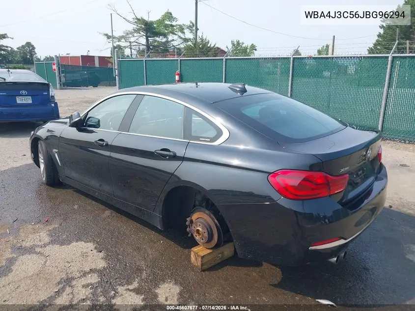 2018 BMW 430I Gran Coupe xDrive VIN: WBA4J3C56JBG96294 Lot: 45607677