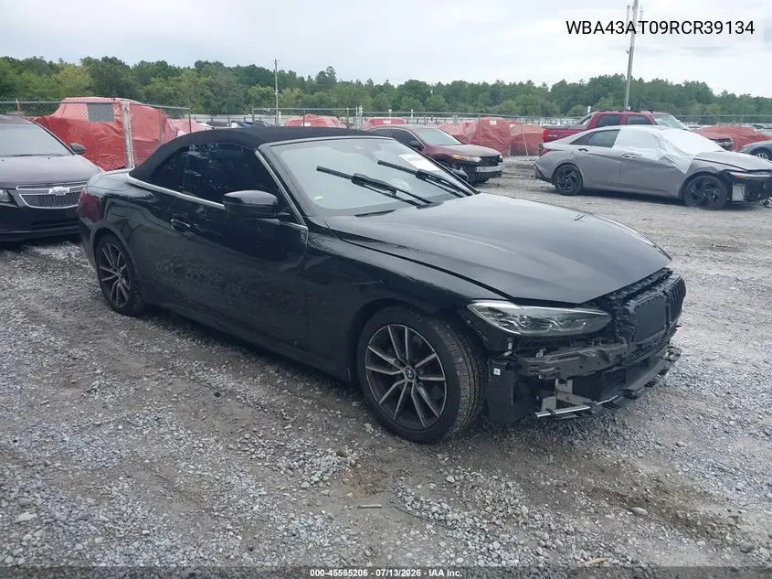 2024 BMW 430I xDrive VIN: WBA43AT09RCR39134 Lot: 45585206