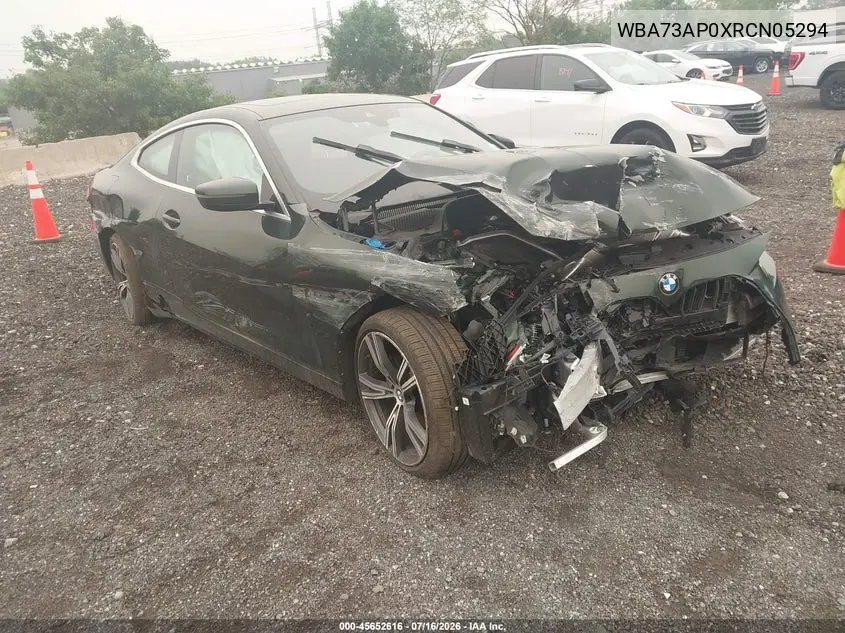 2024 BMW 430I xDrive VIN: WBA73AP0XRCN05294 Lot: 45652616