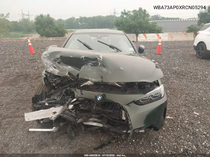 2024 BMW 430I xDrive VIN: WBA73AP0XRCN05294 Lot: 45652616