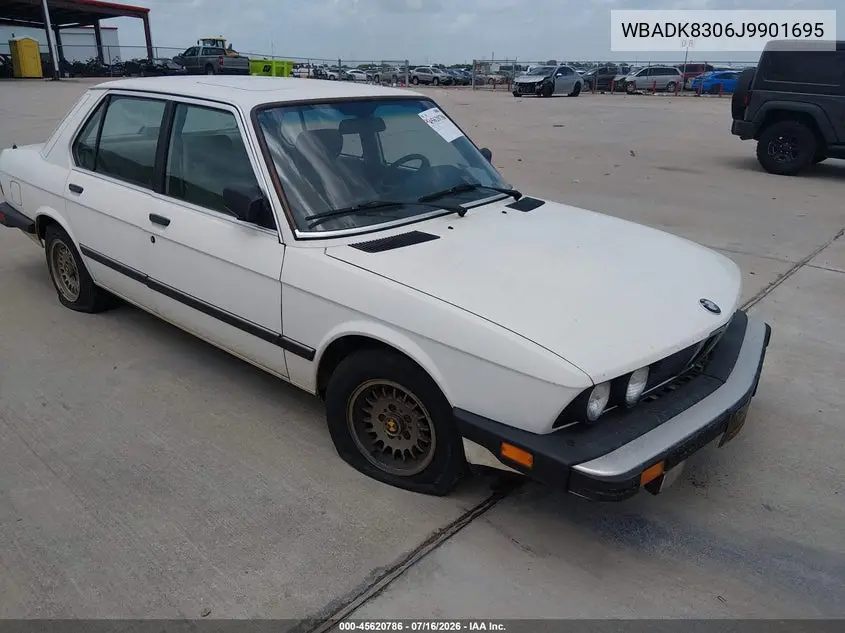 1988 BMW 528 E Automatic VIN: WBADK8306J9901695 Lot: 45620786