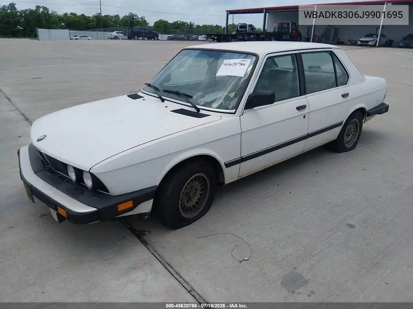 1988 BMW 528 E Automatic VIN: WBADK8306J9901695 Lot: 45620786