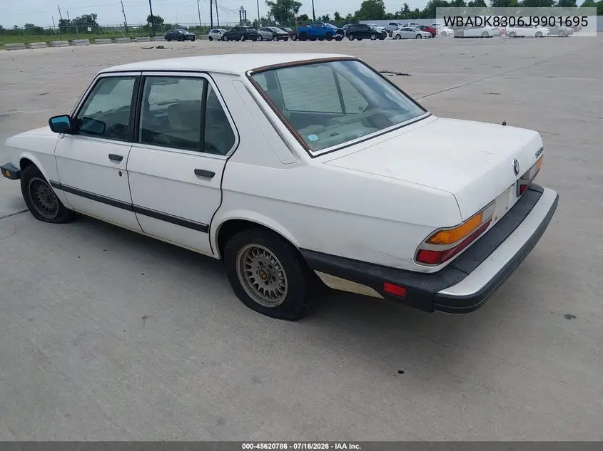 1988 BMW 528 E Automatic VIN: WBADK8306J9901695 Lot: 45620786