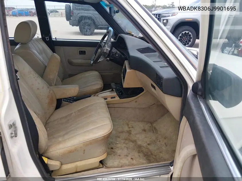 1988 BMW 528 E Automatic VIN: WBADK8306J9901695 Lot: 45620786