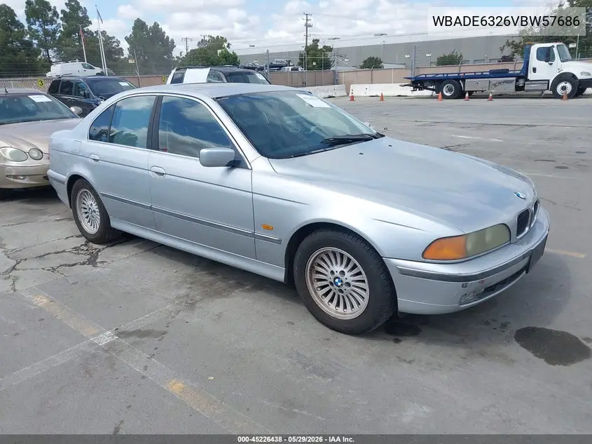 1997 BMW 540Ia VIN: WBADE6326VBW57686 Lot: 45226438