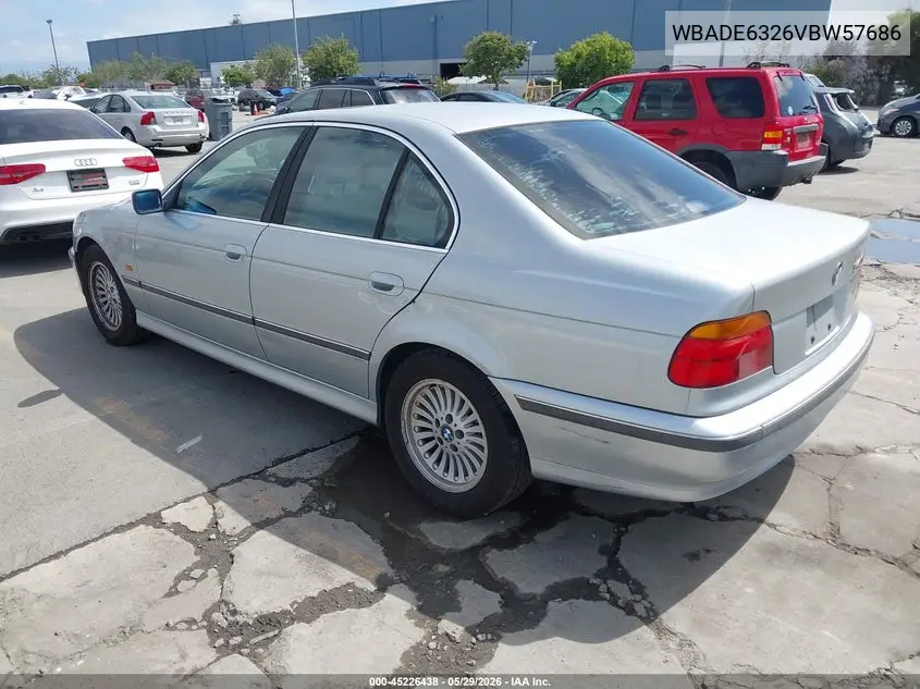 1997 BMW 540Ia VIN: WBADE6326VBW57686 Lot: 45226438