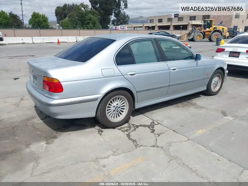 1997 BMW 540Ia VIN: WBADE6326VBW57686 Lot: 45226438
