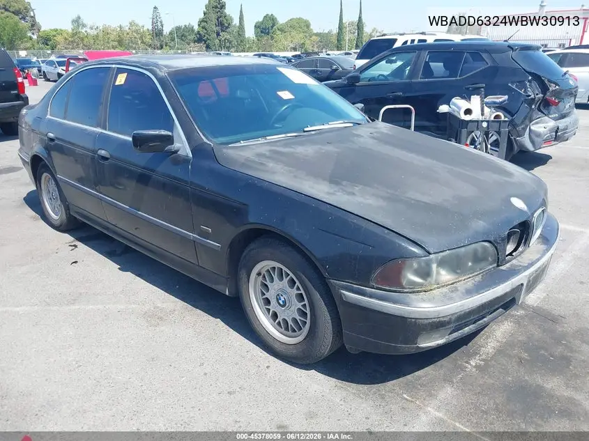 1998 BMW 528I VIN: WBADD6324WBW30913 Lot: 45378059
