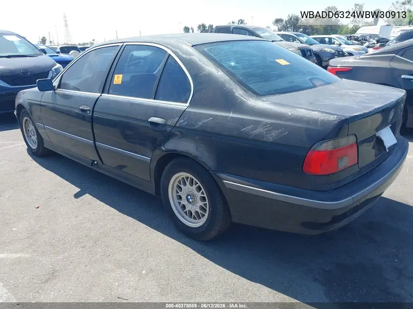 1998 BMW 528I VIN: WBADD6324WBW30913 Lot: 45378059