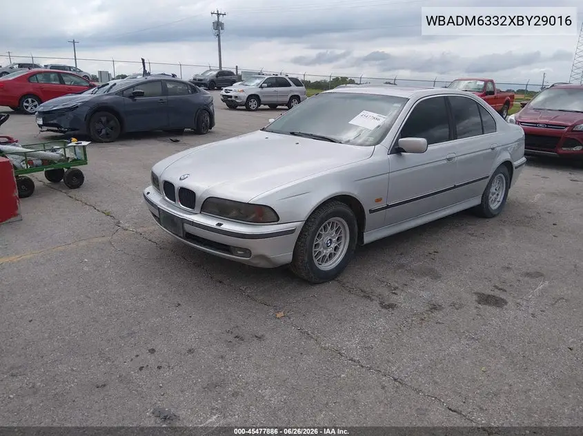 1999 BMW 528Ia VIN: WBADM6332XBY29016 Lot: 45477886