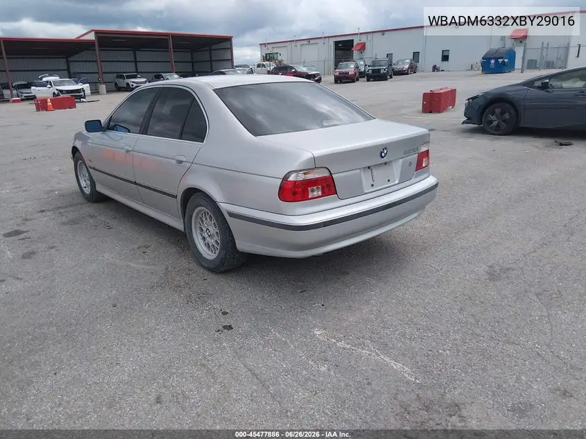 1999 BMW 528Ia VIN: WBADM6332XBY29016 Lot: 45477886
