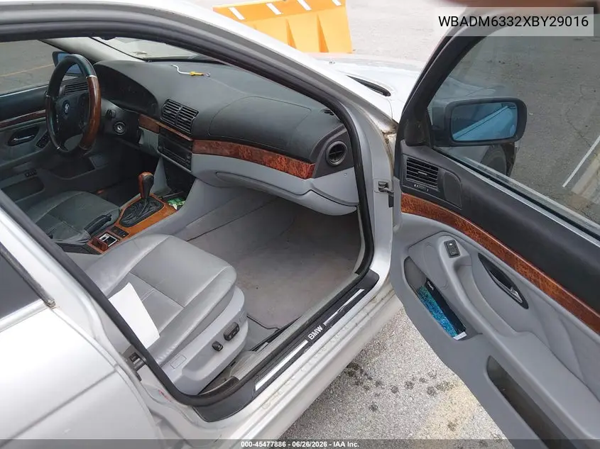 1999 BMW 528Ia VIN: WBADM6332XBY29016 Lot: 45477886