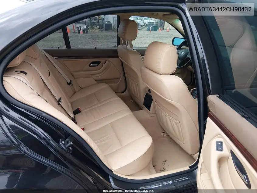 2002 BMW 5 Series 530Ia VIN: WBADT63442CH90432 Lot: 45621096