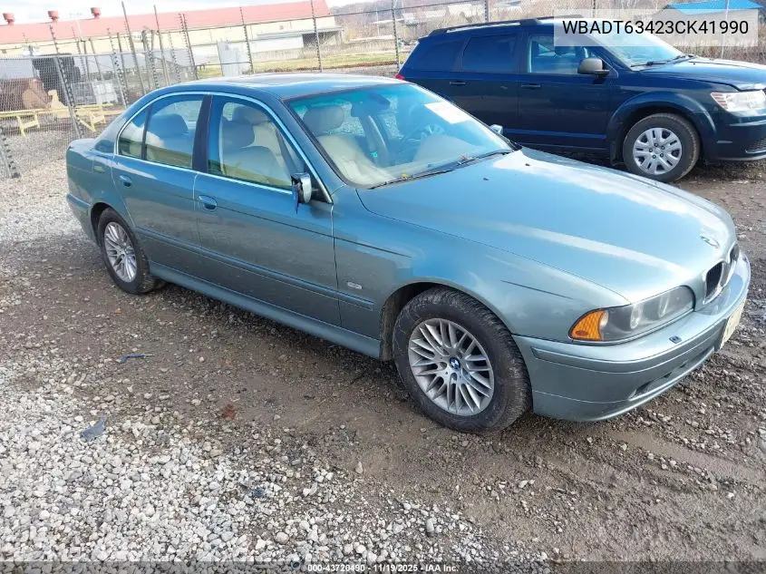 WBADT63423CK41990 2003 BMW 530Ia