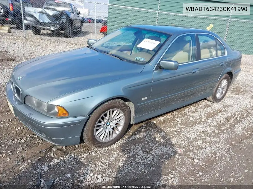 WBADT63423CK41990 2003 BMW 530Ia