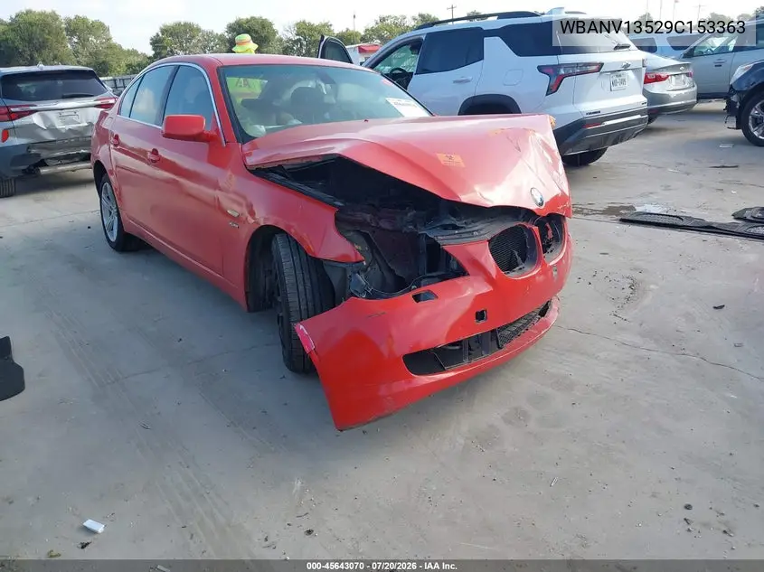 2009 BMW 528I xDrive VIN: WBANV13529C153363 Lot: 45643070