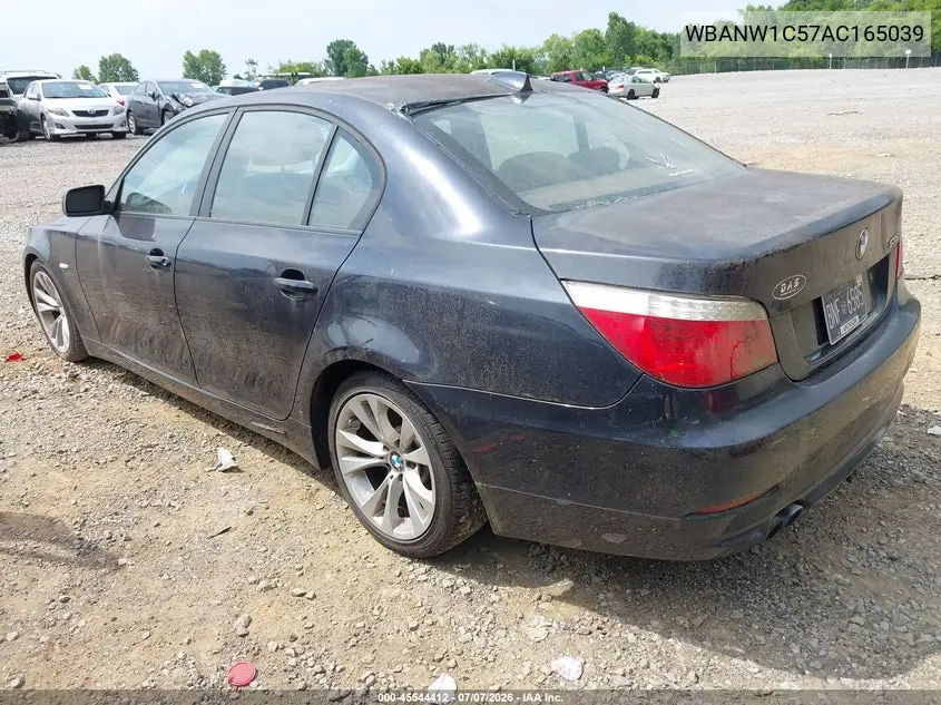 2010 BMW 535I VIN: WBANW1C57AC165039 Lot: 45544412