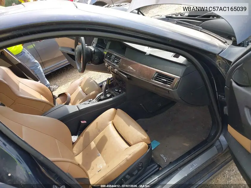 2010 BMW 535I VIN: WBANW1C57AC165039 Lot: 45544412