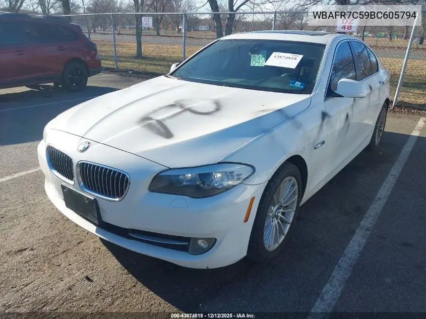 WBAFR7C59BC605794 2011 BMW 535I