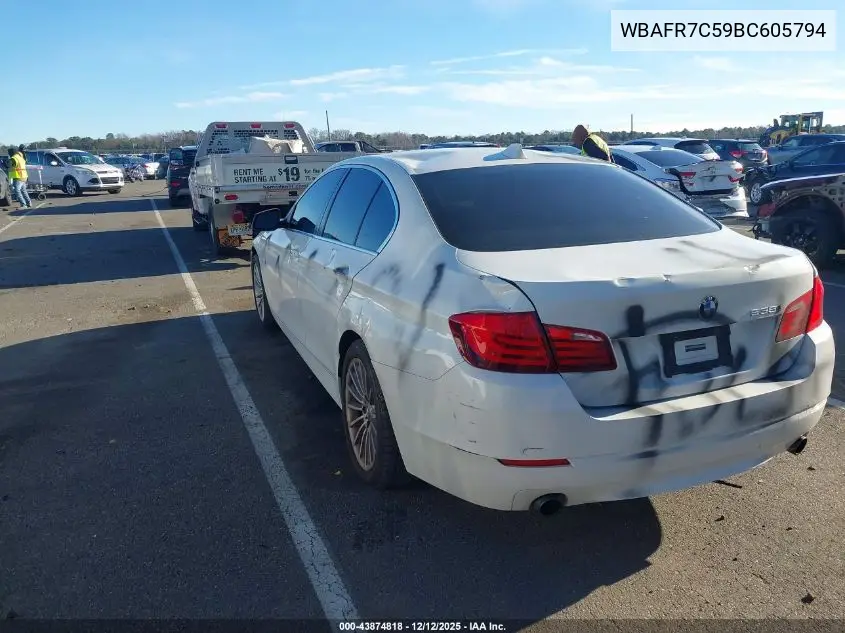 WBAFR7C59BC605794 2011 BMW 535I