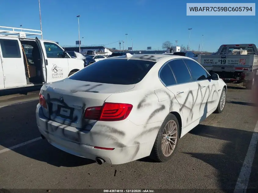 WBAFR7C59BC605794 2011 BMW 535I