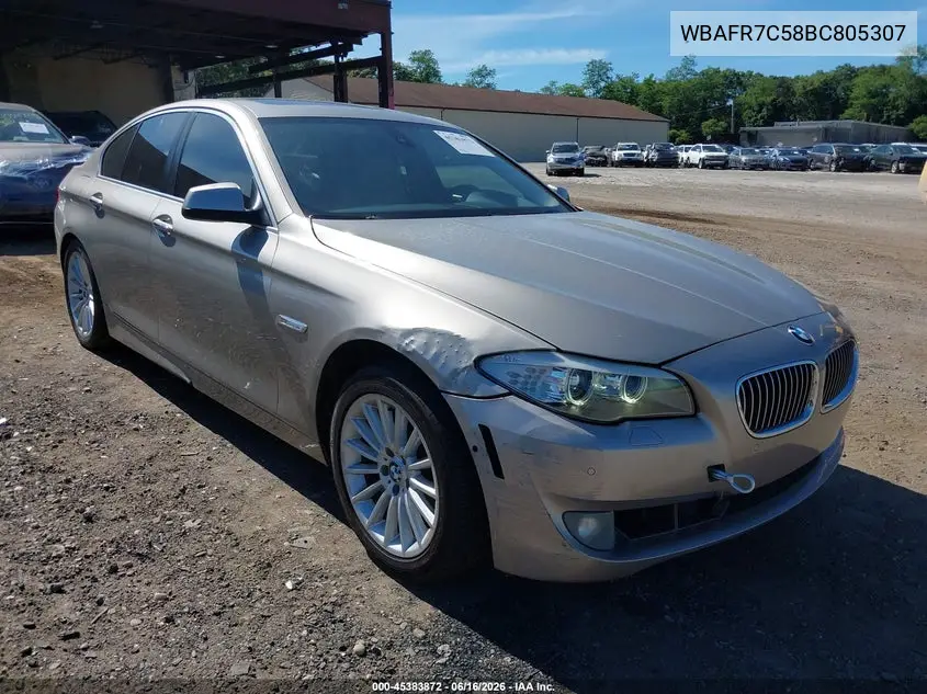 WBAFR7C58BC805307 2011 BMW 535I