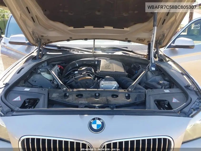 WBAFR7C58BC805307 2011 BMW 535I