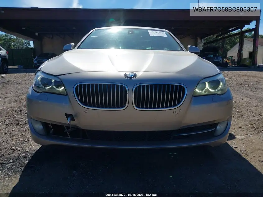 WBAFR7C58BC805307 2011 BMW 535I