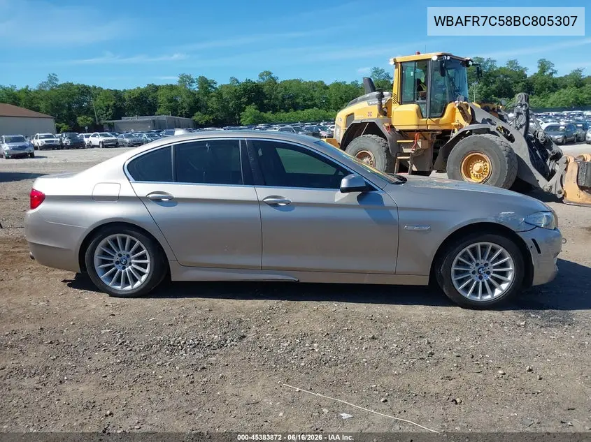 WBAFR7C58BC805307 2011 BMW 535I