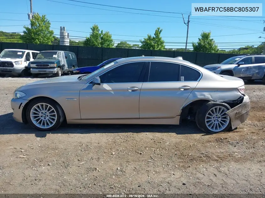 WBAFR7C58BC805307 2011 BMW 535I