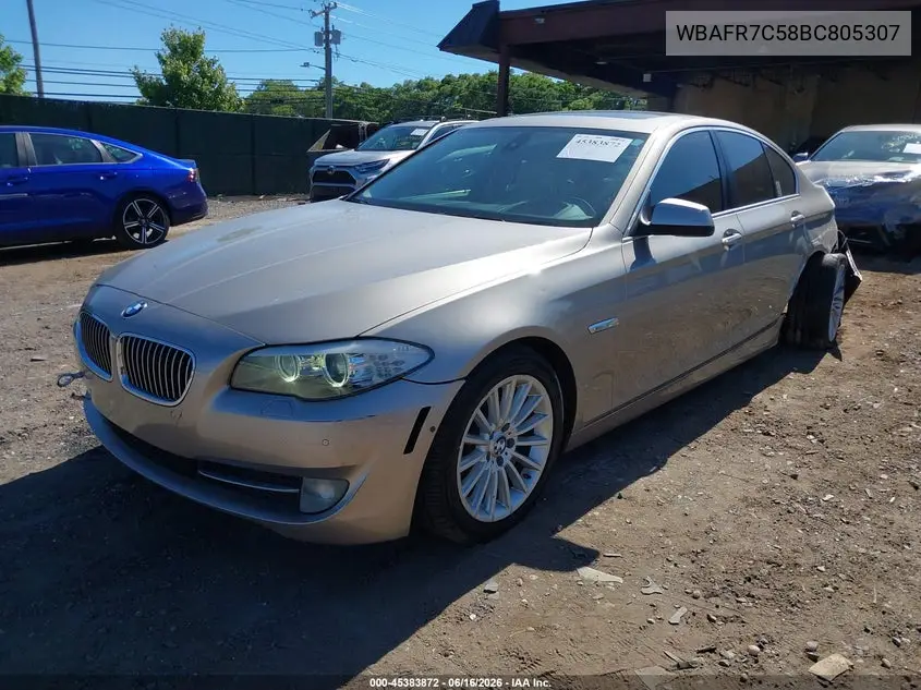 WBAFR7C58BC805307 2011 BMW 535I