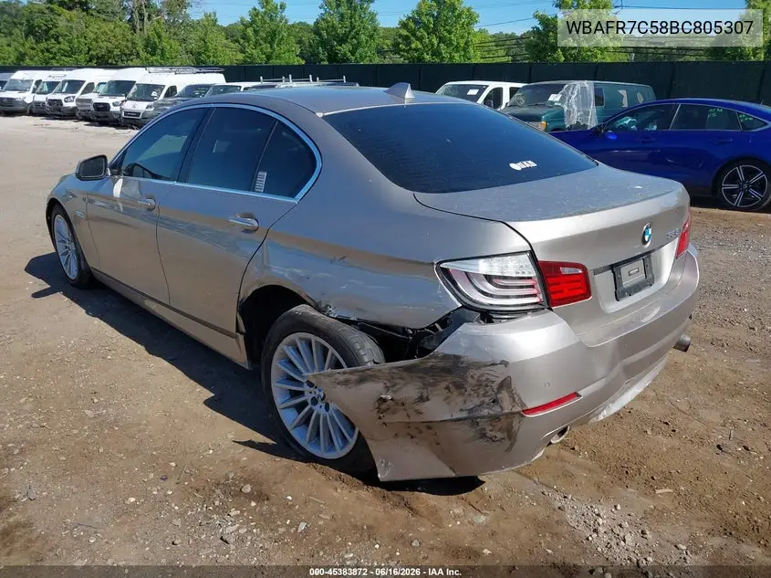 WBAFR7C58BC805307 2011 BMW 535I