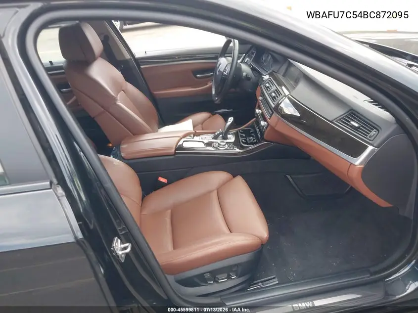 2011 BMW 535I xDrive VIN: WBAFU7C54BC872095 Lot: 45599811