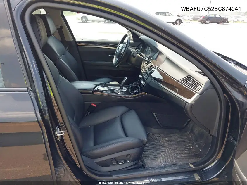 2011 BMW 535I xDrive VIN: WBAFU7C52BC874041 Lot: 45618893