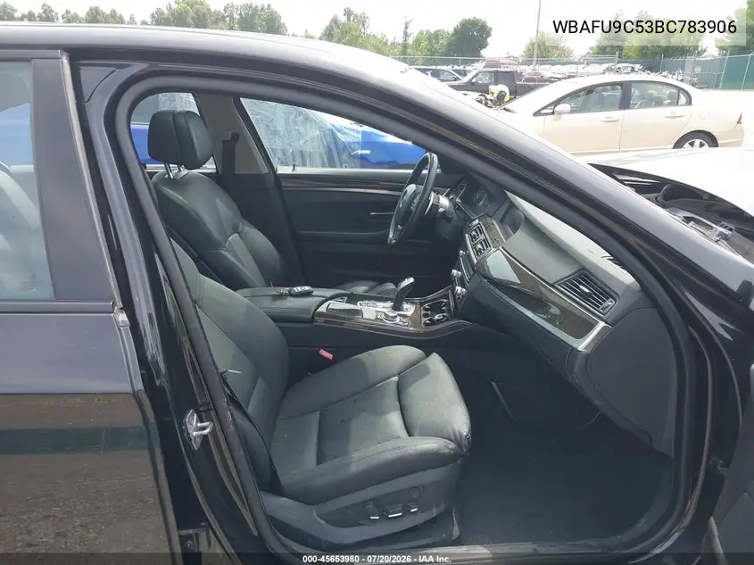 2011 BMW 550I xDrive VIN: WBAFU9C53BC783906 Lot: 45653980