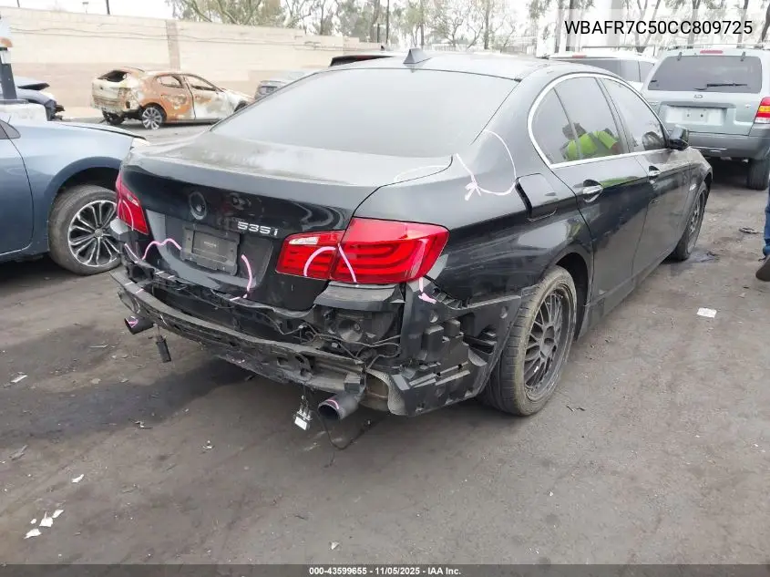 WBAFR7C50CC809725 2012 BMW 535I