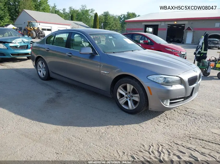 2012 BMW 528I xDrive VIN: WBAXH5C5XCDW08047 Lot: 45335744