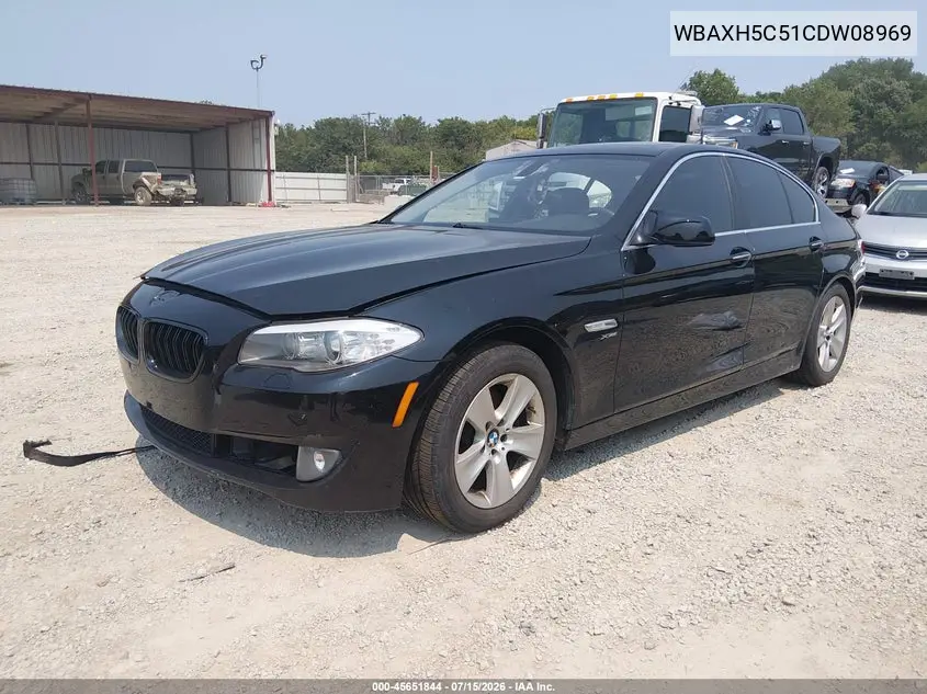 2012 BMW 528I xDrive VIN: WBAXH5C51CDW08969 Lot: 45651844