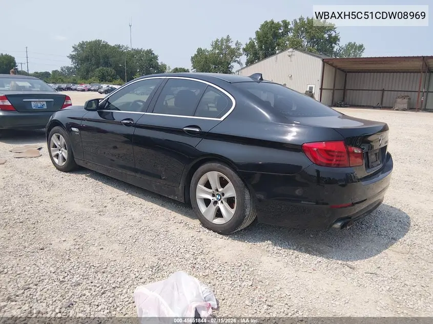 2012 BMW 528I xDrive VIN: WBAXH5C51CDW08969 Lot: 45651844