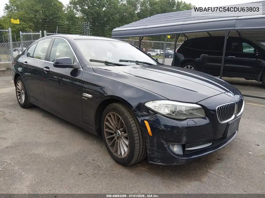 2012 BMW 535I xDrive VIN: WBAFU7C54CDU63803 Lot: 45653266