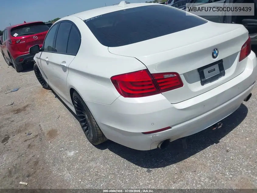 2012 BMW 535I xDrive VIN: WBAFU7C50CDU59439 Lot: 45667455