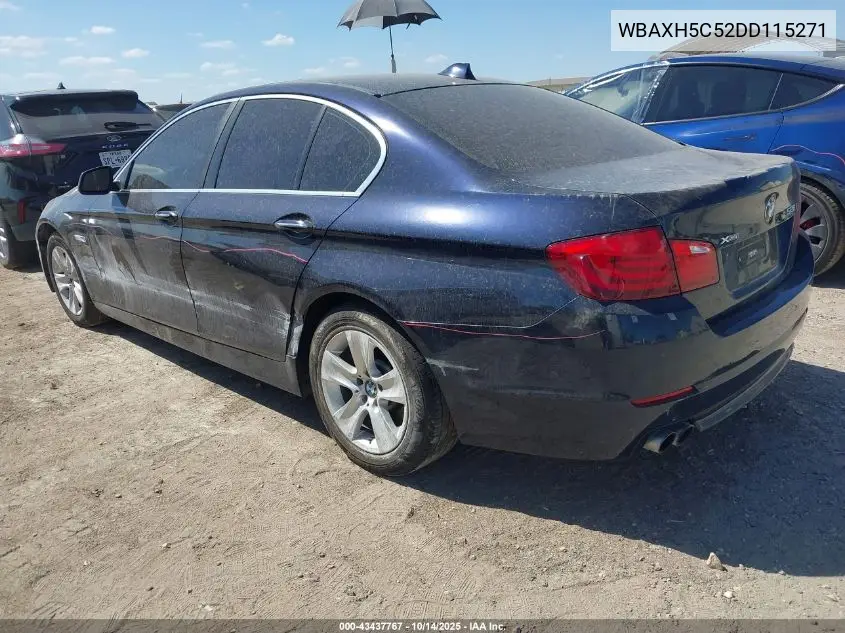WBAXH5C52DD115271 2013 BMW 528I xDrive
