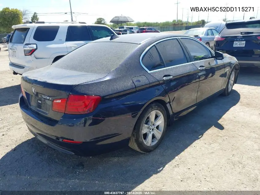 WBAXH5C52DD115271 2013 BMW 528I xDrive